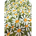 Vintage MCM Green Daisy Flower Power Cloth Napkin Set of 6 1960's 1970's 16 x16