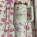 The Stanley xLoveShackFancy Quencher | TUMBLER 40 OZ - Ribbon Rosa