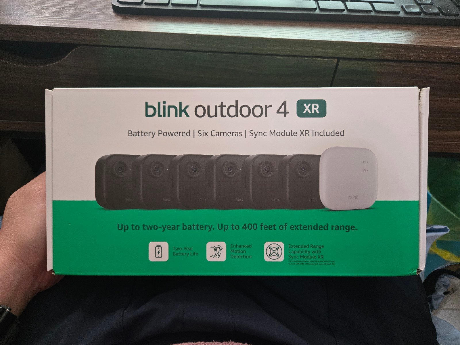 Blink Outdoor 4 XR Extender version 6 Cameras Security System