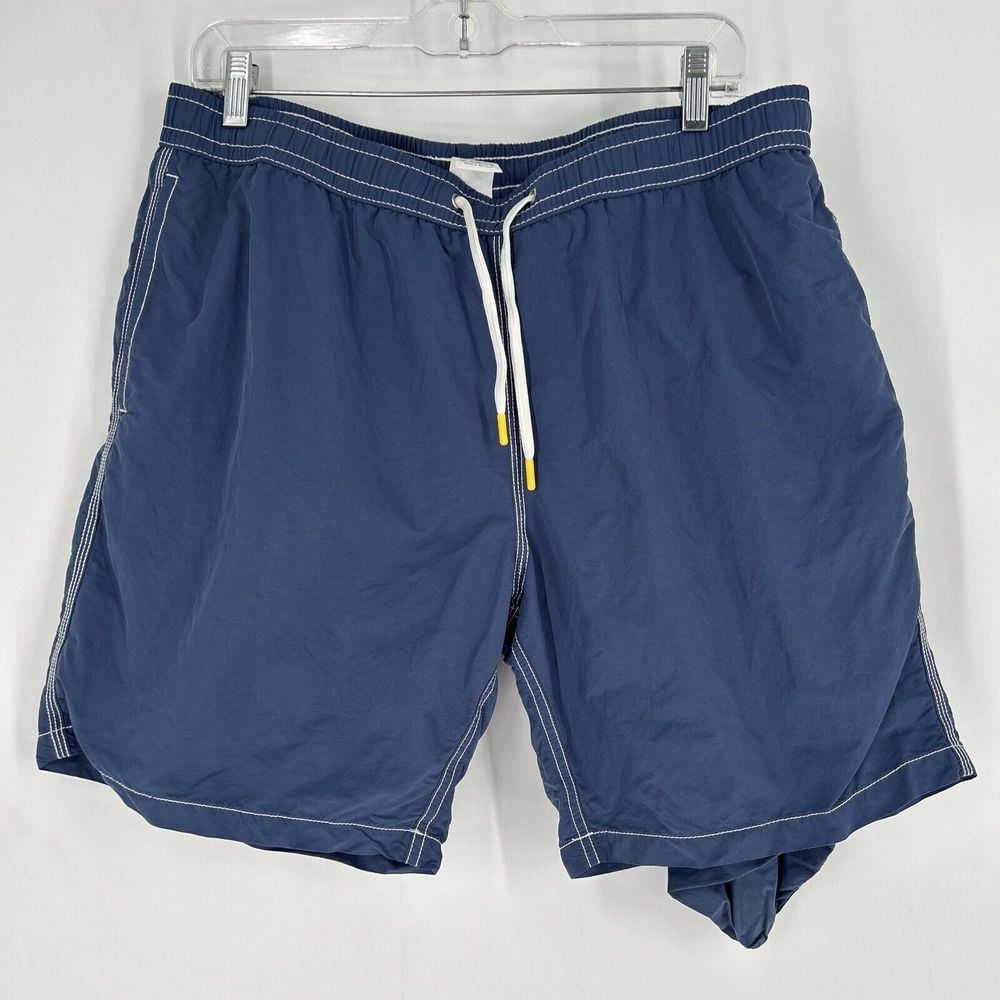 HARTFORD Classic Swim Indigo Blue The Perfect Provenance Shorts NWT Pochette