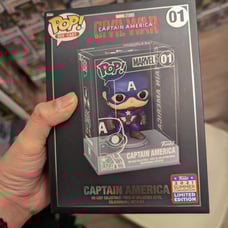 Captain America die cast Funko pop 2021 summer convention