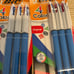 4-Color Bic Ballpoint Pens - 6 packs of 3 for 18 total