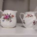 Antique Creamer & Dishes