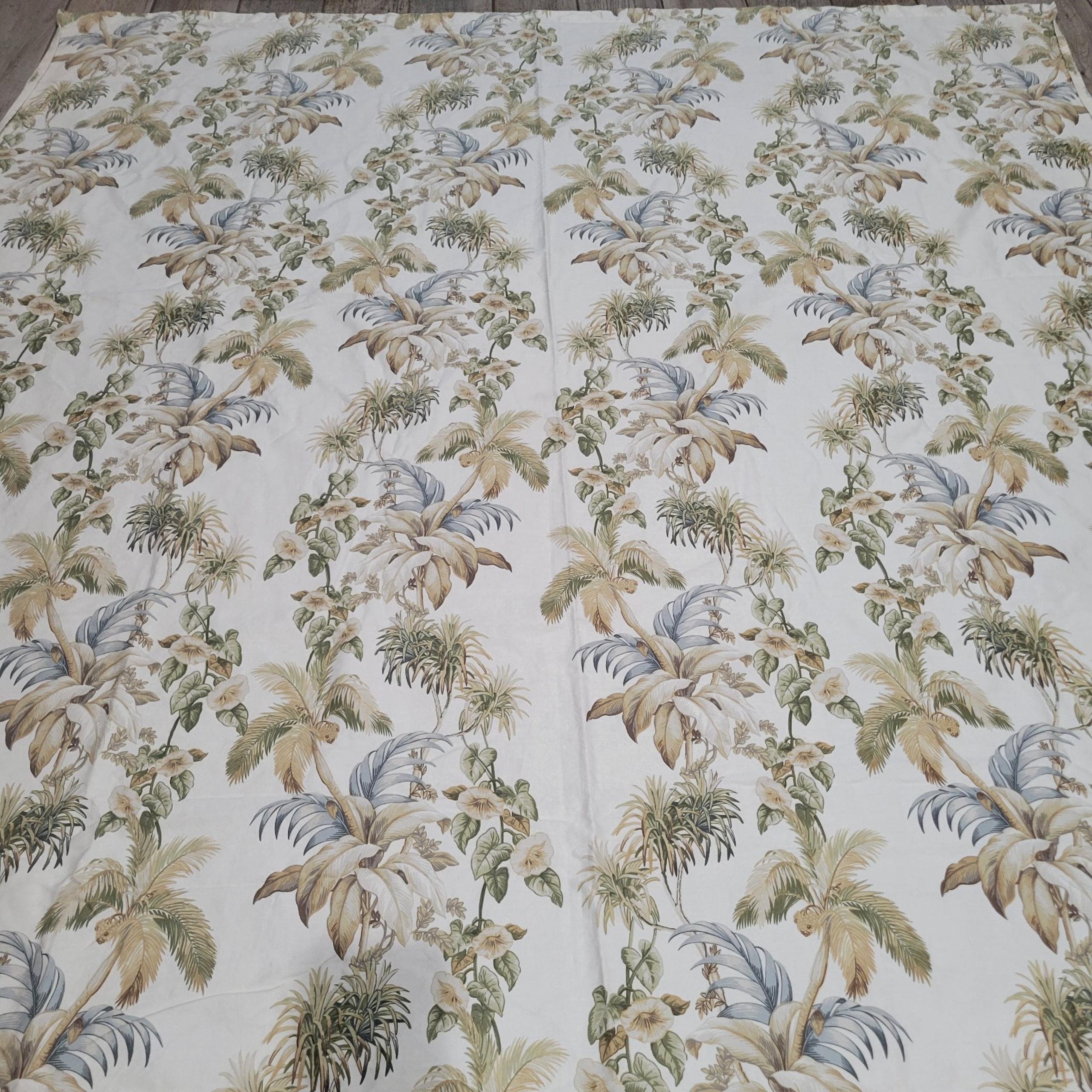 Sold out HTF Tommy Bahama Nador tropical cotton shower curtain