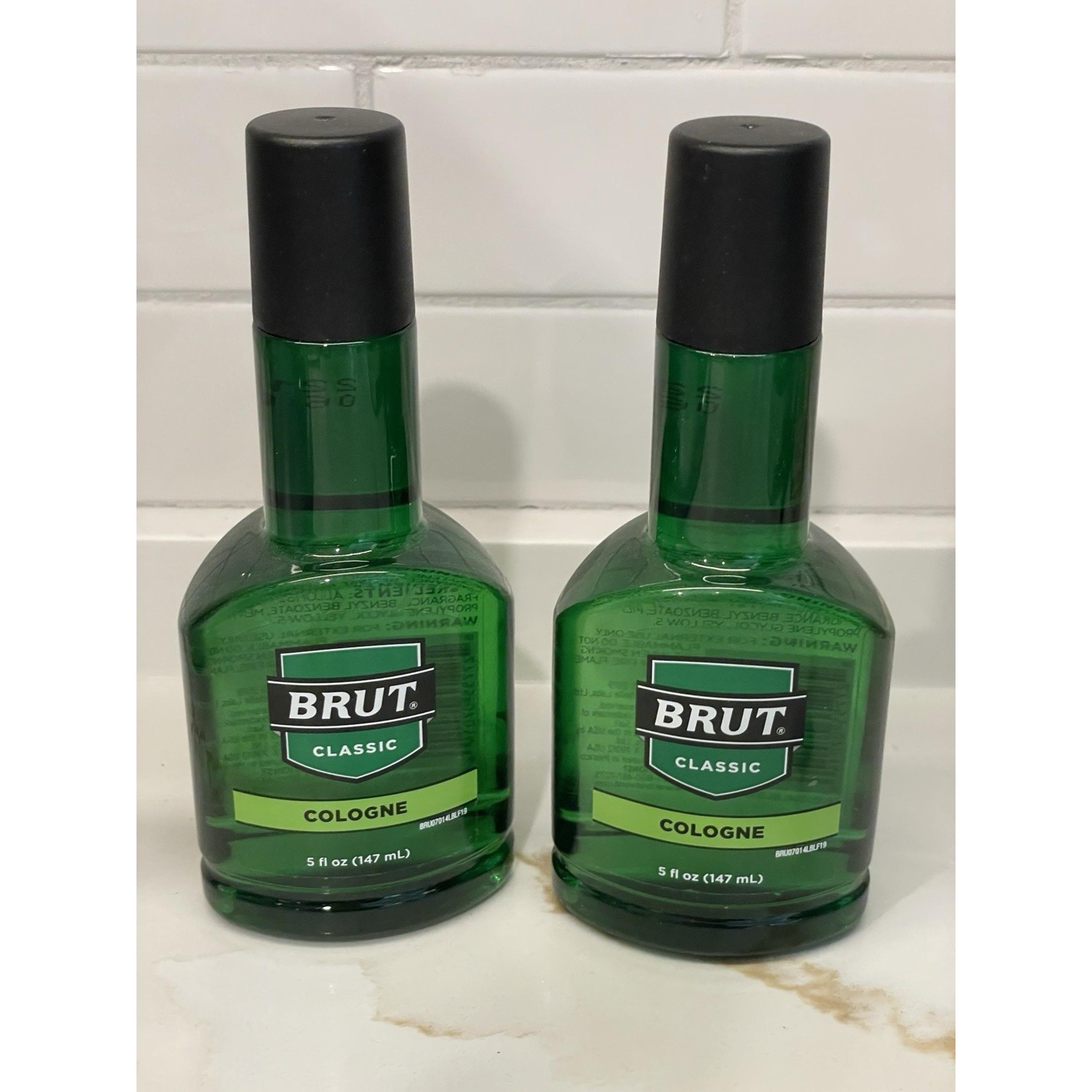 Brut Classic Cologne Splash Men Lot of 2 Helen of Troy 5 fl oz Fragrance New