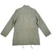 Artisan NY Linen Utility Jacket Green Zip up Sz S Safari Grunge Army