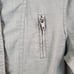 Artisan NY Linen Utility Jacket Green Zip up Sz S Safari Grunge Army