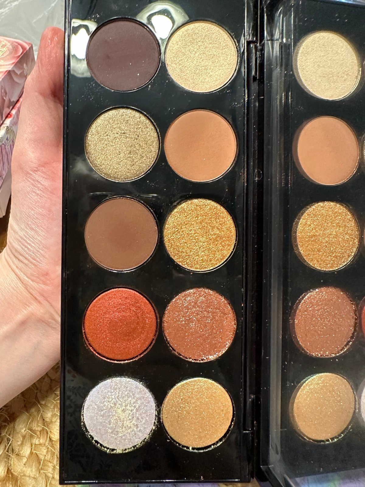 Pat McGrath bronze seduction palette