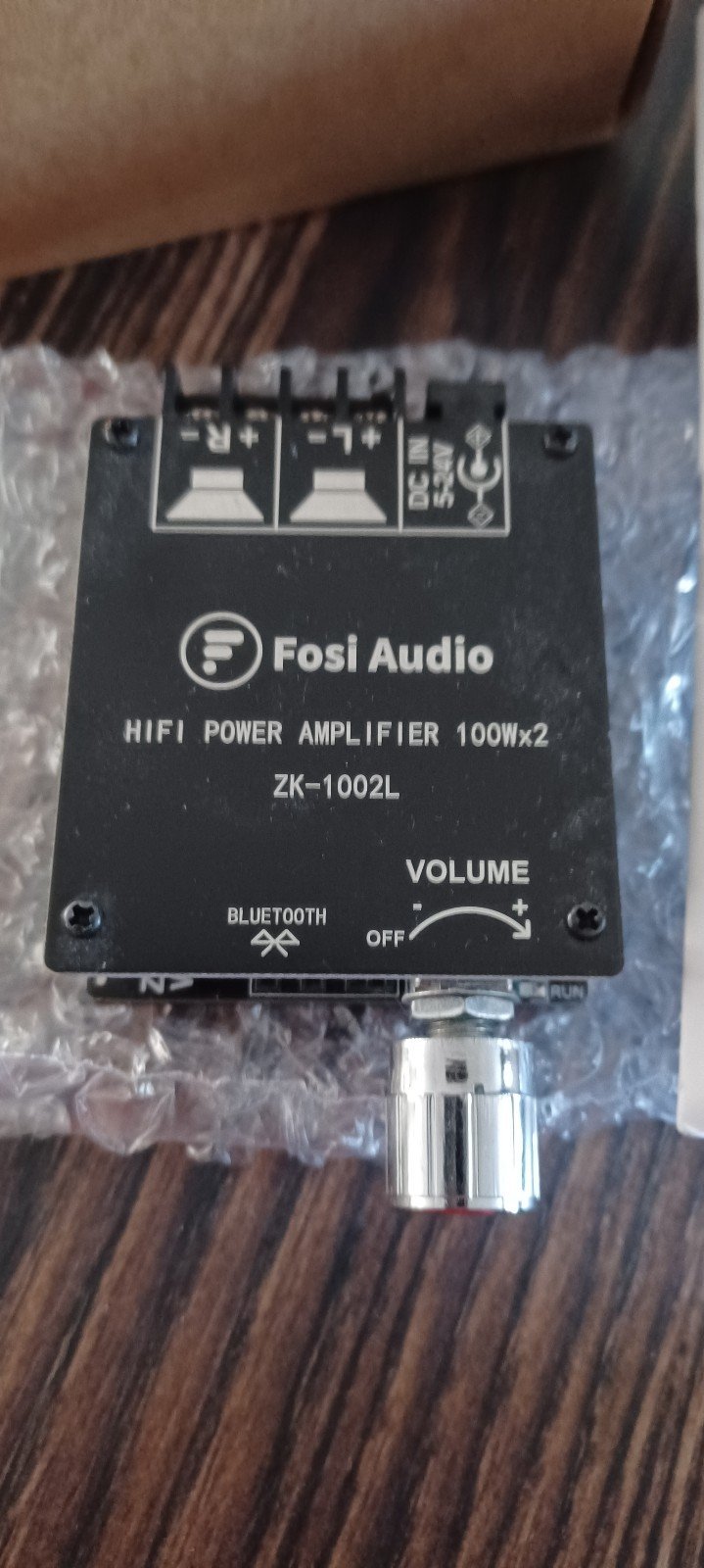 Fosi audio zx-1002L with upgraded power supply