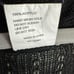 Do Everything In Love Black Open Knit Stretchy Lightweight Open Vest Size OS