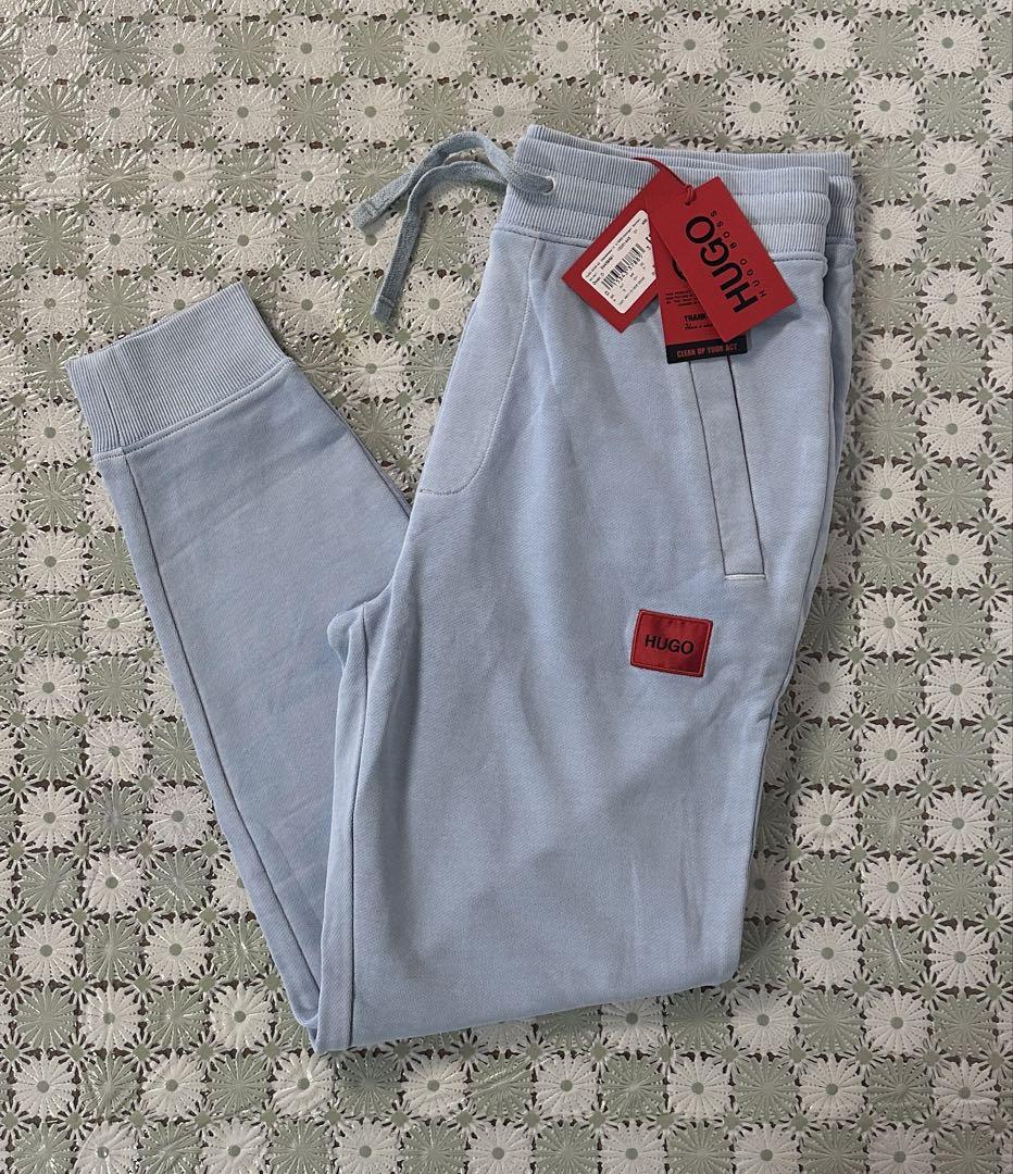 HUGO Light Blue Sweatpants, Size S