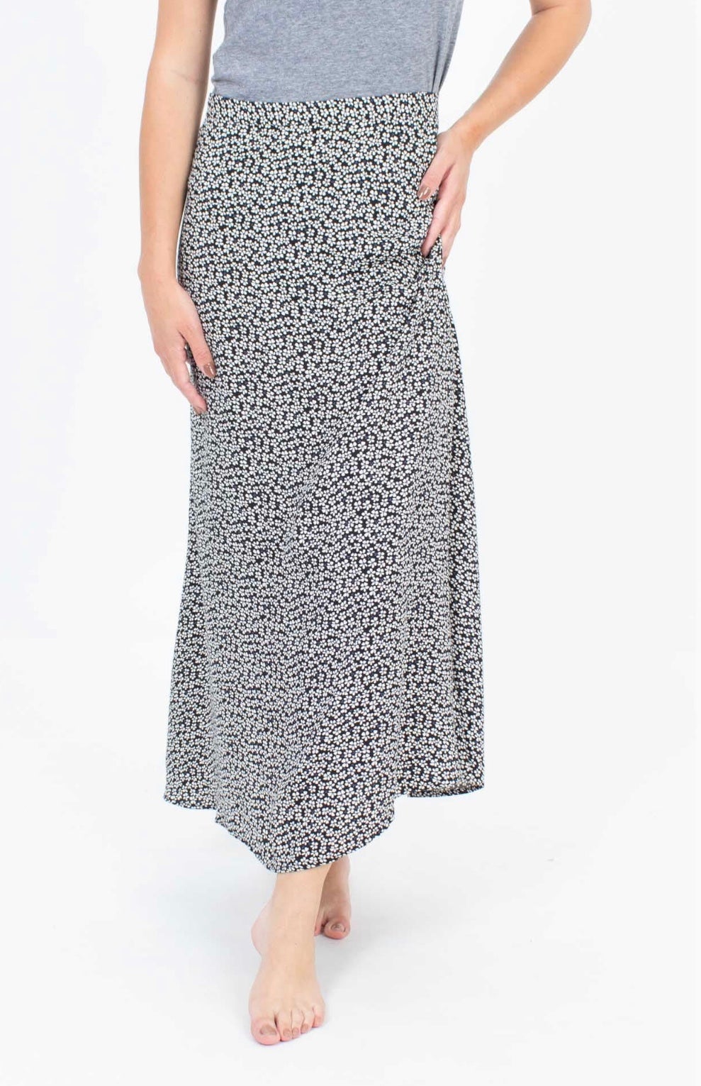 Reformation midi bea skirt