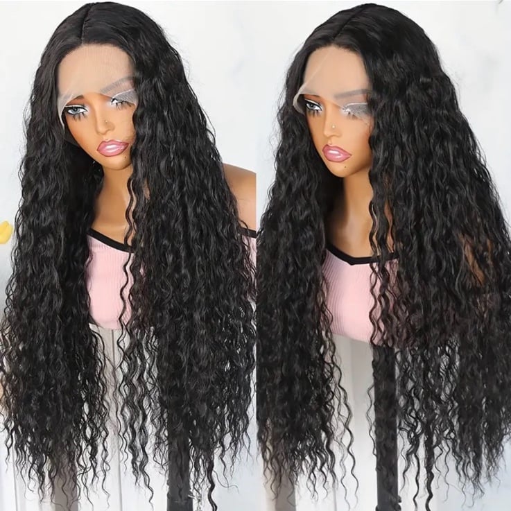 32 Inch synthetic hair wig curly hair