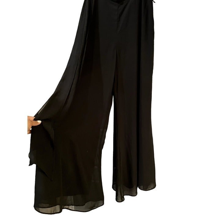 Dawn Joy Evening Wide Leg Pants Size 12 womans