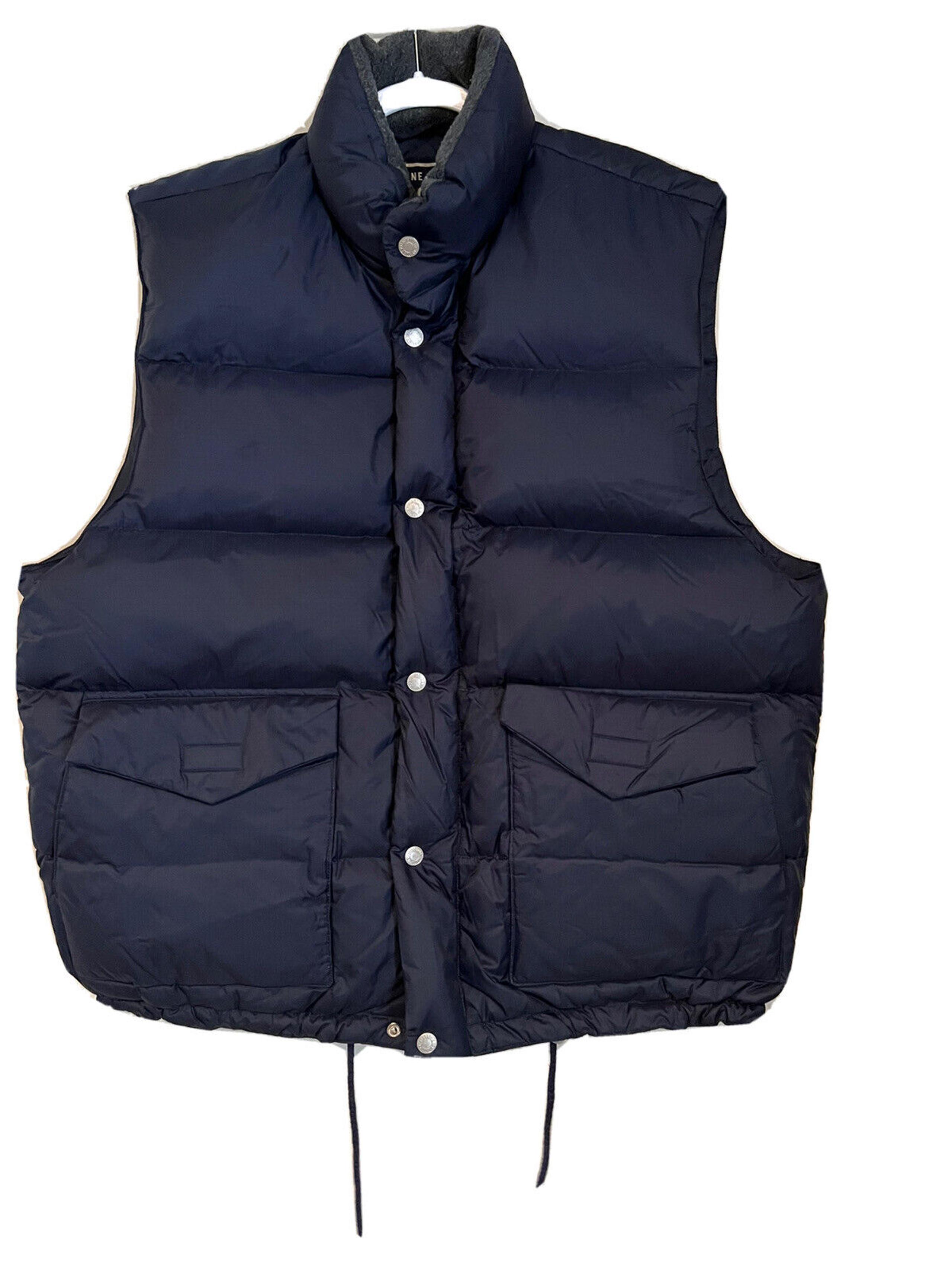 Abercrombie & Fitch Large Blue Vintage 1990’s Duck Down Sleeveless Puffer Vest