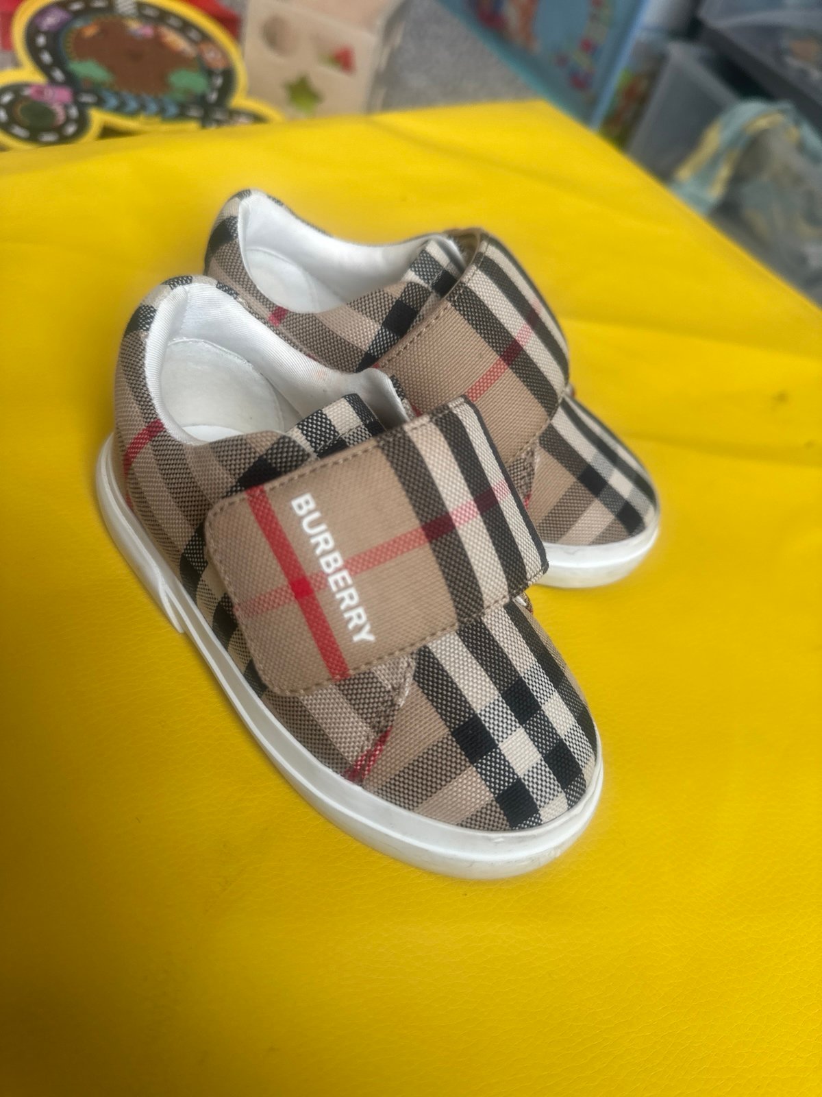 burberry trainers baby