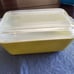 Pyrex Olive Green Frig dish 502