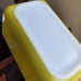 Pyrex Olive Green Frig dish 502