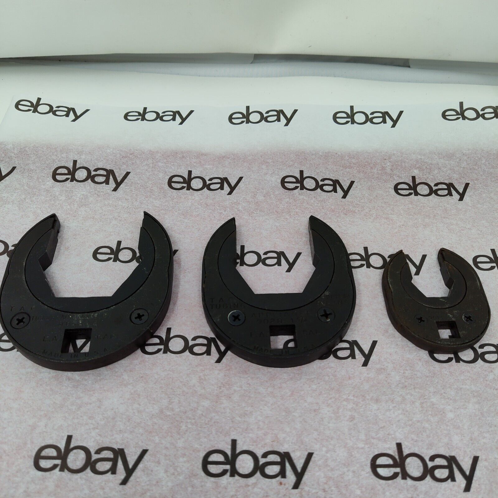 (3) TAC Tubing Appliance Ratcheting Crowsfoot 1/2 & 3/8” Drive **READ**