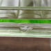 Vintage Depression Uranium Glass Rectangular Refrigerator Container