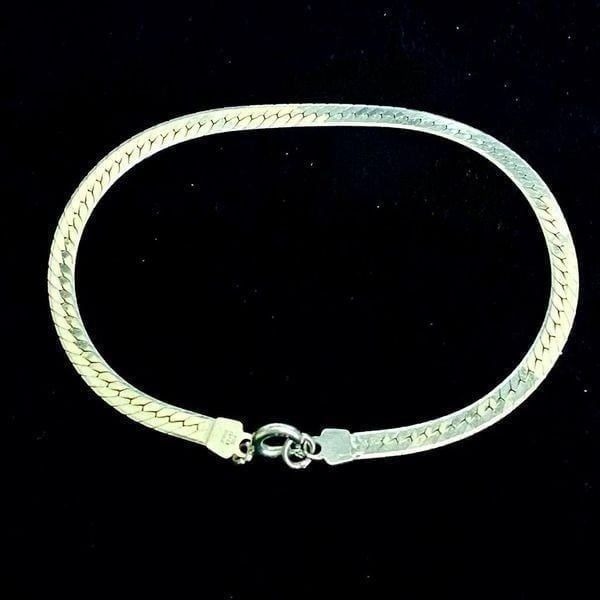 AOUx Lovely Italian 7” Sterling Bracelet by Milor