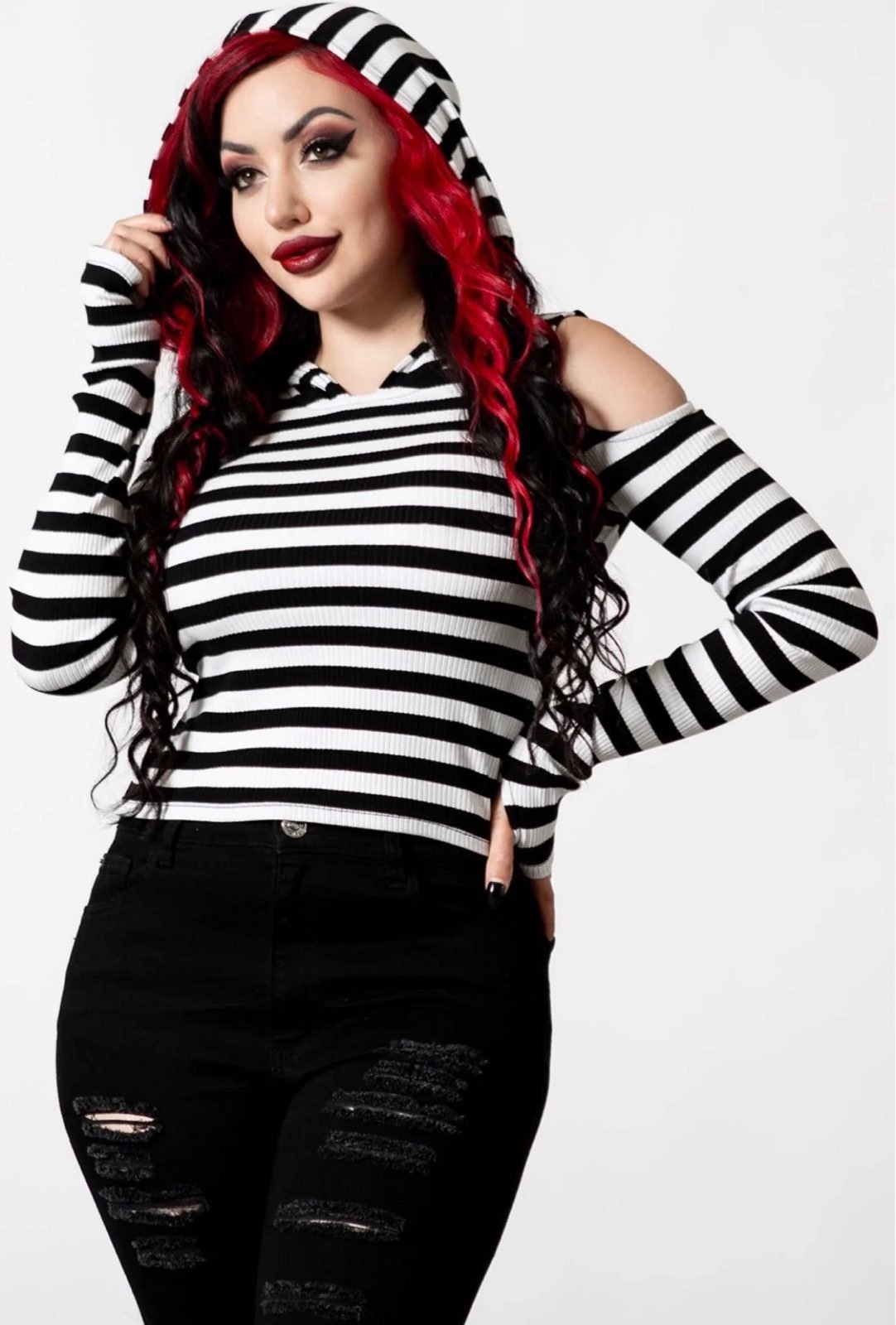 Cause Of Death Knit Top Killstar