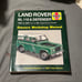 LAND ROVER SHOP MANUAL SERVICE REPAIR BOOK DEFENDER 90 110 HAYNES BOOK CHILTON