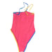 NWT Stone Fox Swim Women's Aloe One Piece Swimsuit Size S Color Block Pool Swim