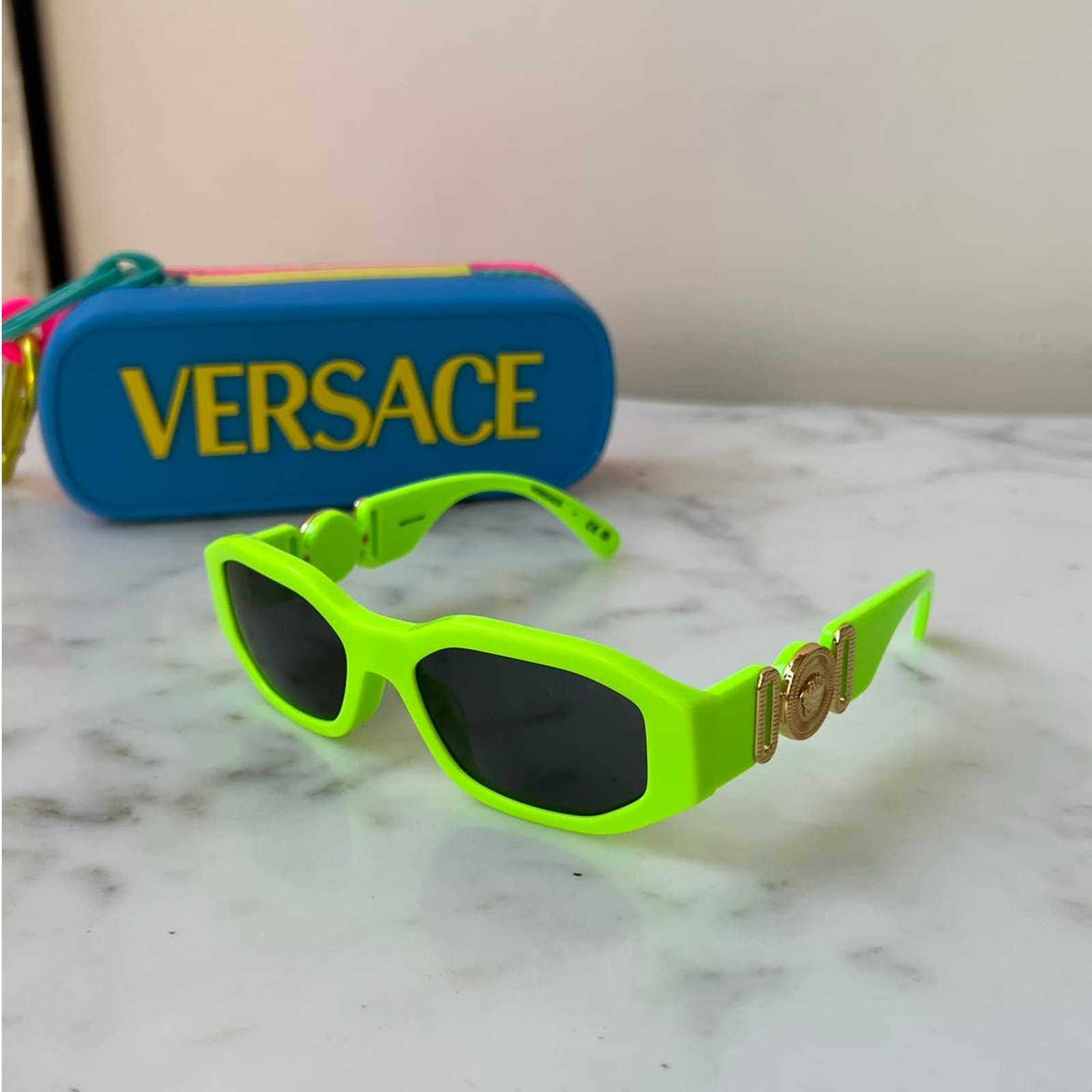 NEW Versace Kids VK4429U Biggie Green Sunglasses