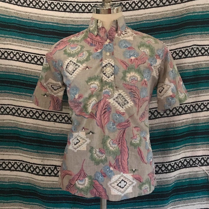 Reyn Spooner Aztec Polo Medium
