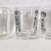 Jack Daniel Square Whiskey Shot Glass Set 2004 Distillery Advertising Collection