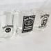 Jack Daniel Square Whiskey Shot Glass Set 2004 Distillery Advertising Collection