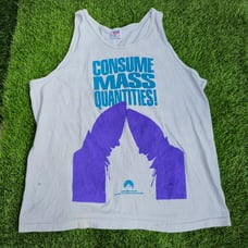 Vintage 1993 coneheads no sleeve tank top shirt size XL movie promo