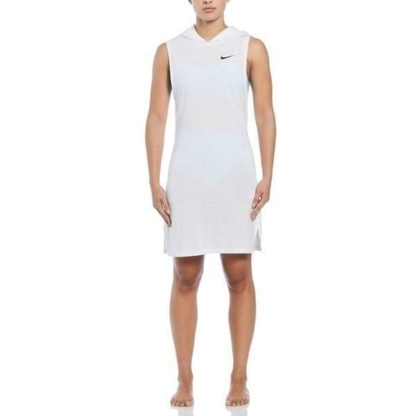 Nike Essential Sleeveless Hooded Swim Cover-Up Dress- Size Medium