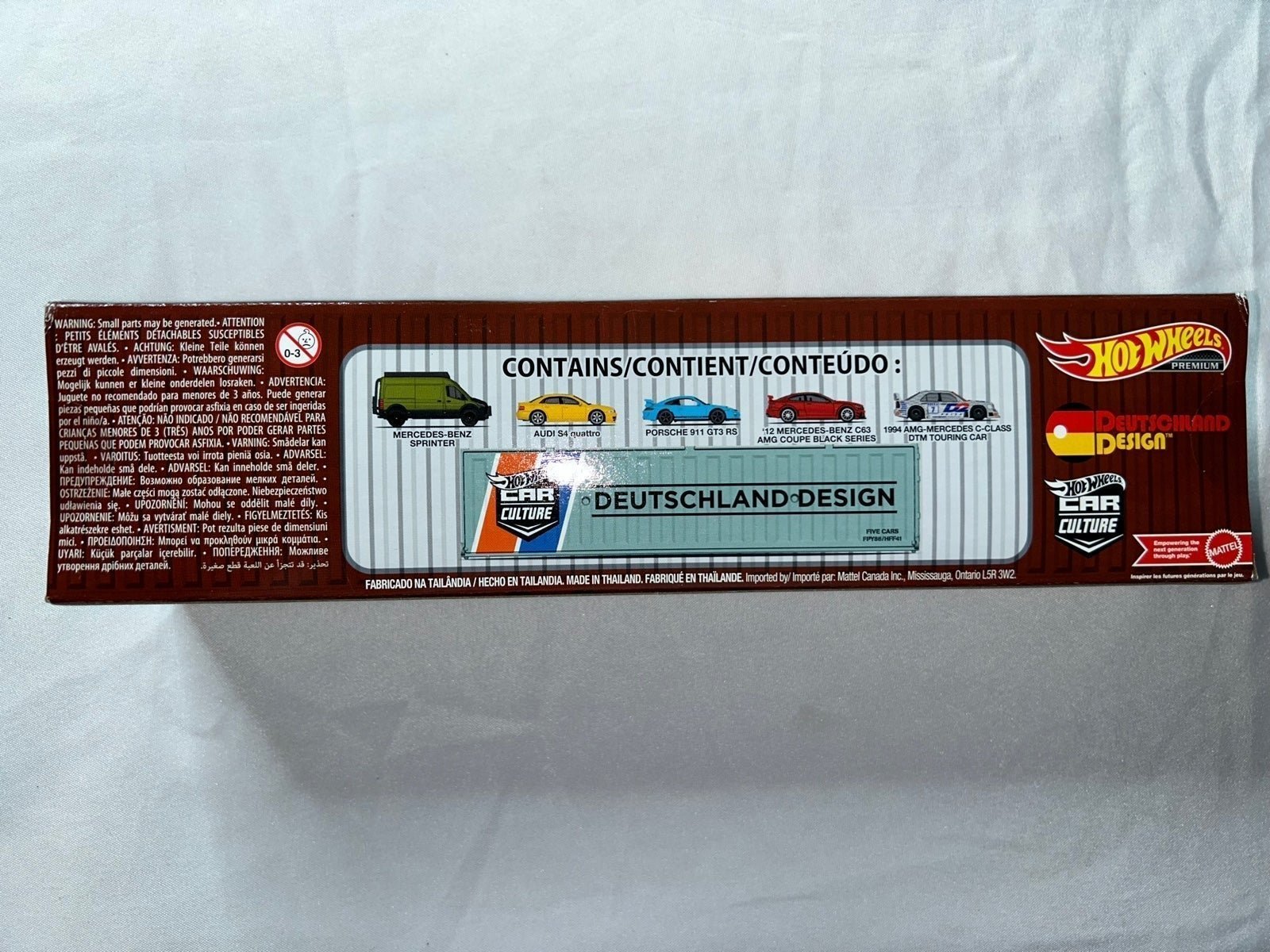 Hot Wheels Premium Duetschland Design Container Set