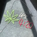 16.5x8.5 inch It's 4:20 Neon Sign Art Wall Lights for Club Bedroom