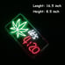 16.5x8.5 inch It's 4:20 Neon Sign Art Wall Lights for Club Bedroom