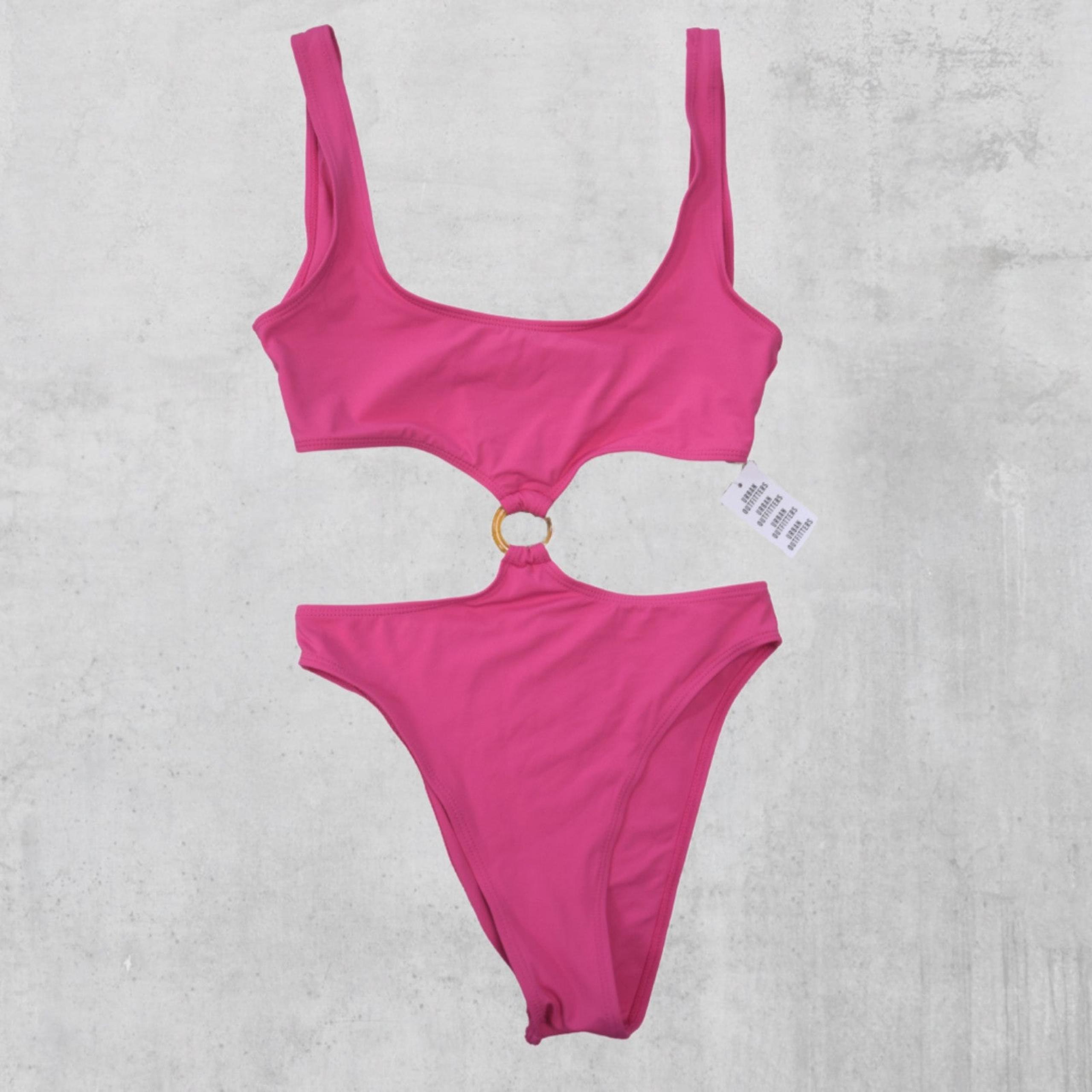 NWT Urban Outfitters One Piece Swimsuit Pink Sz S
