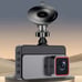 1pc Vavupo Dual Dash Cam with 3 HD 1080P Display, Infrared Night Vision, Single
