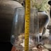 Set Of 2 Glass Hurricane Candle Holders/Vases, Brand New!