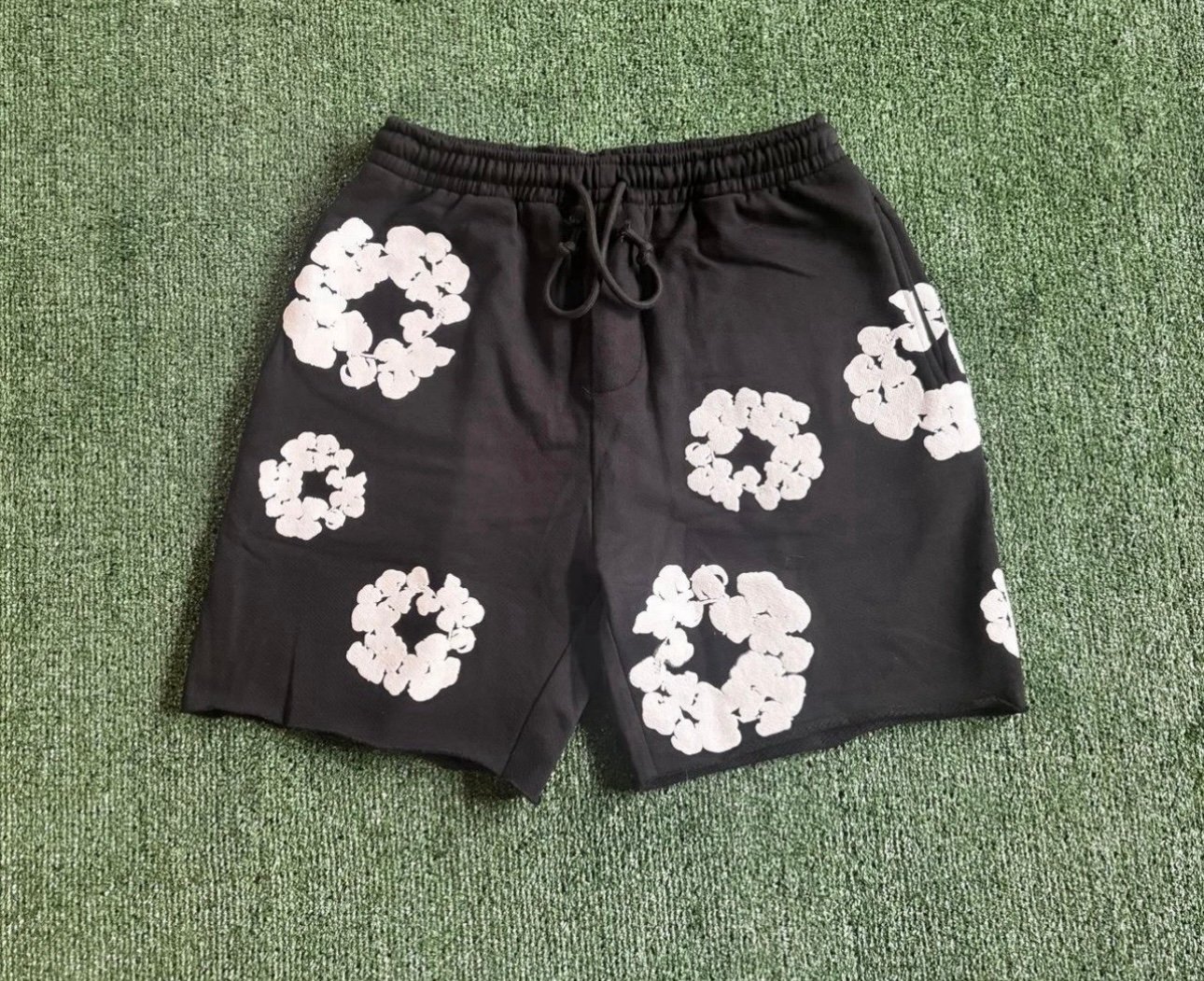 Denim tear black shorts size m