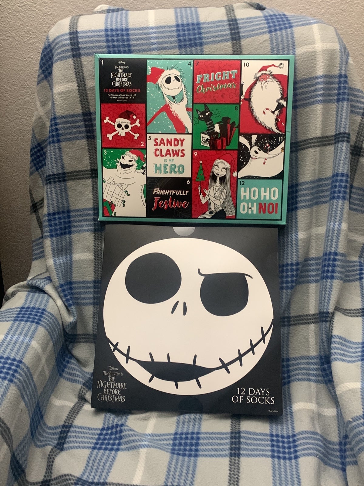 The Nightmare Before Christmas 12 days of socks bundle