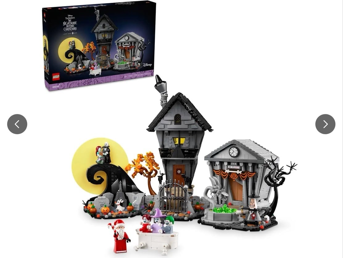 Lego Ideas The Nightmare Before Christmas Building Set 21351