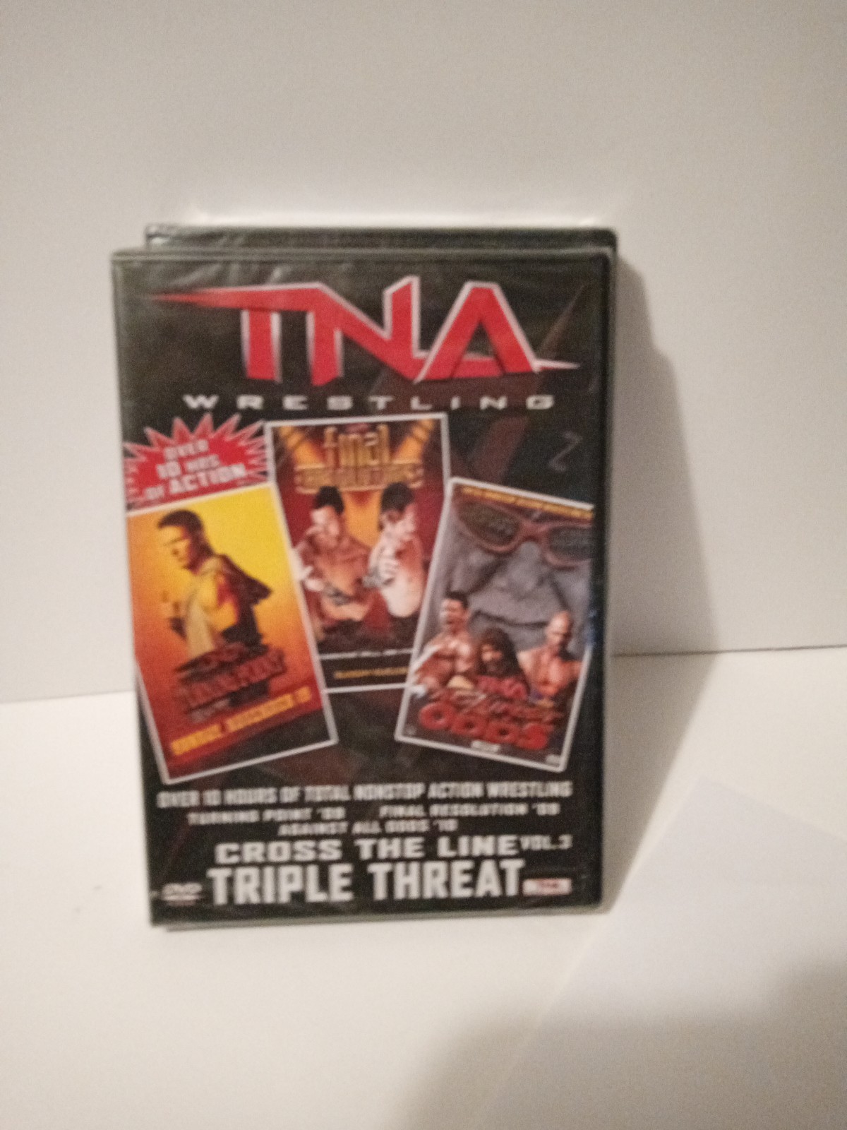 TNA Wrestling: Cross the Line, Vol. 3 (DVD, 2010, 3-Disc Set)