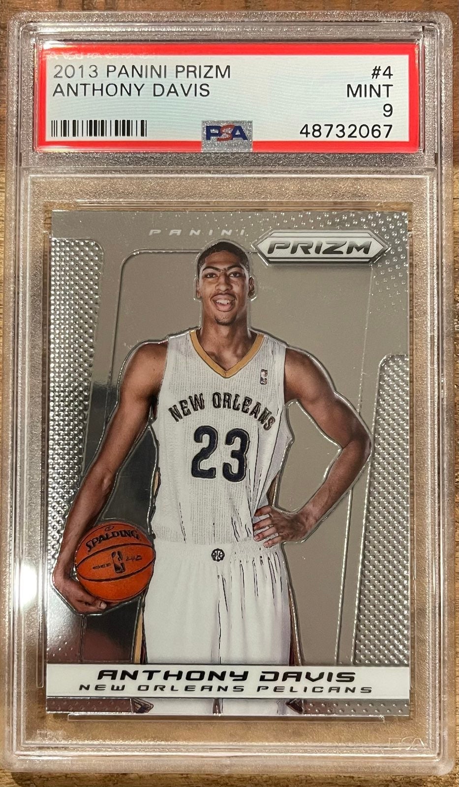 Anthony Davis prizm psa 9