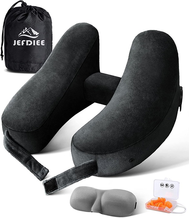 Neck Pillows for Travel, Travel Pillow for Neck, Chin, Head Support
