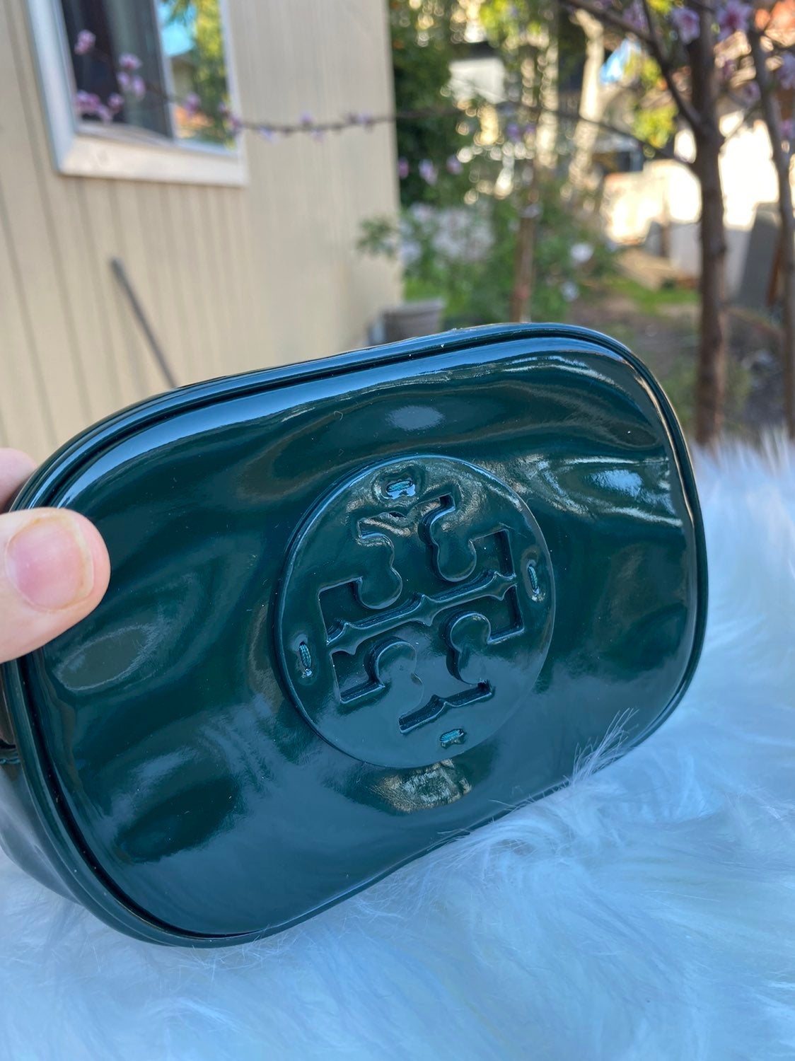 Tory burch make up/ cosmatics case pouch