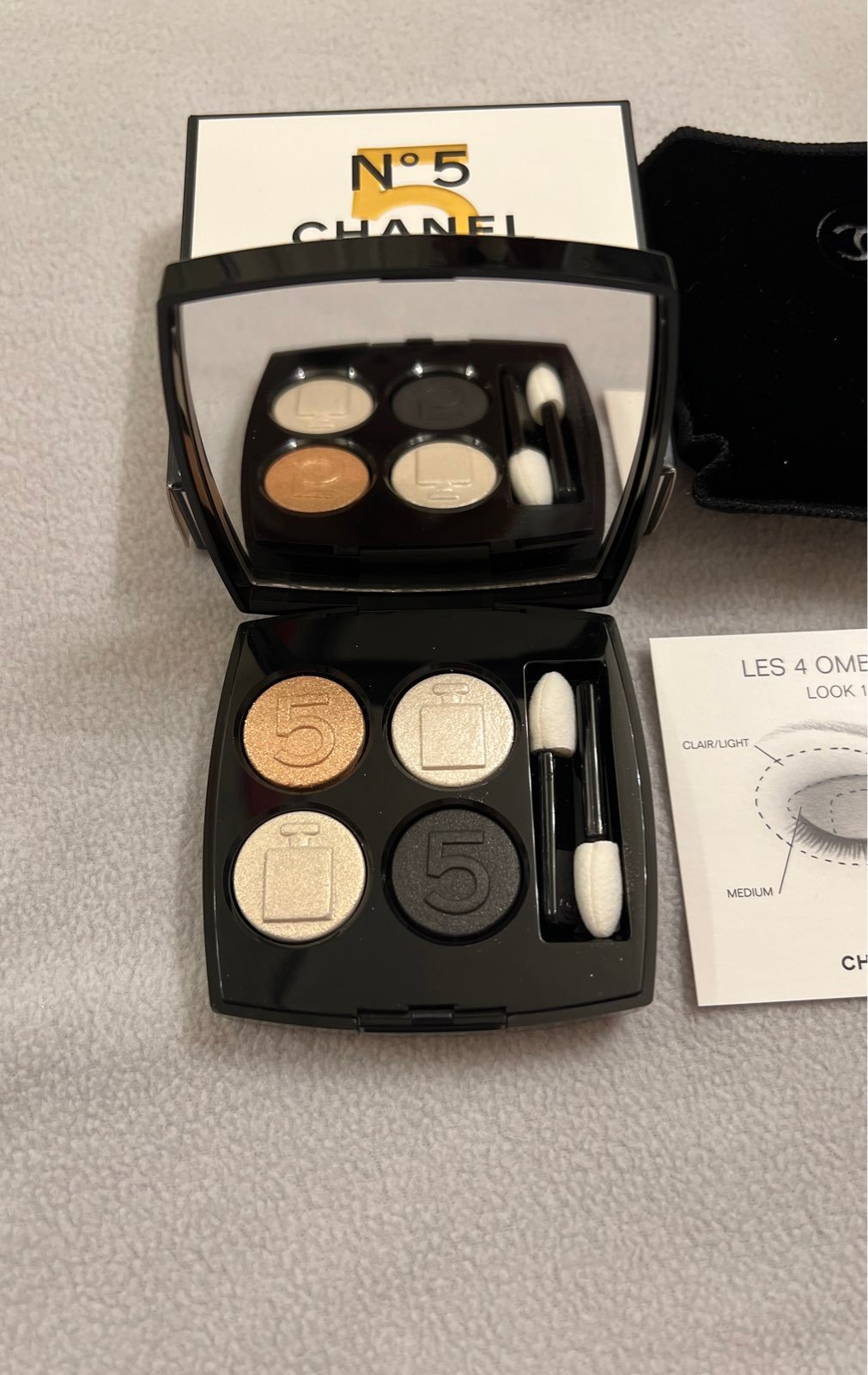 Chanel LES authentic 4 OMBRES N°5 Limited-Edition Eyeshadow