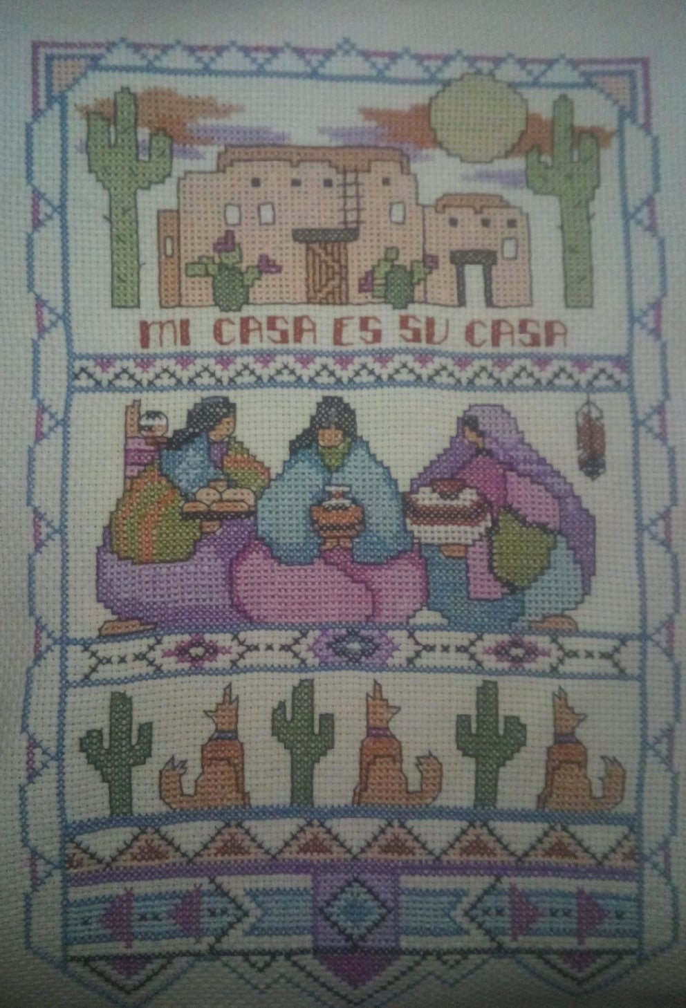Welcome cross stitch