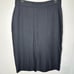 St. John Santana Knit Black Straight Pencil Knee Length Skirt Women's Size 8